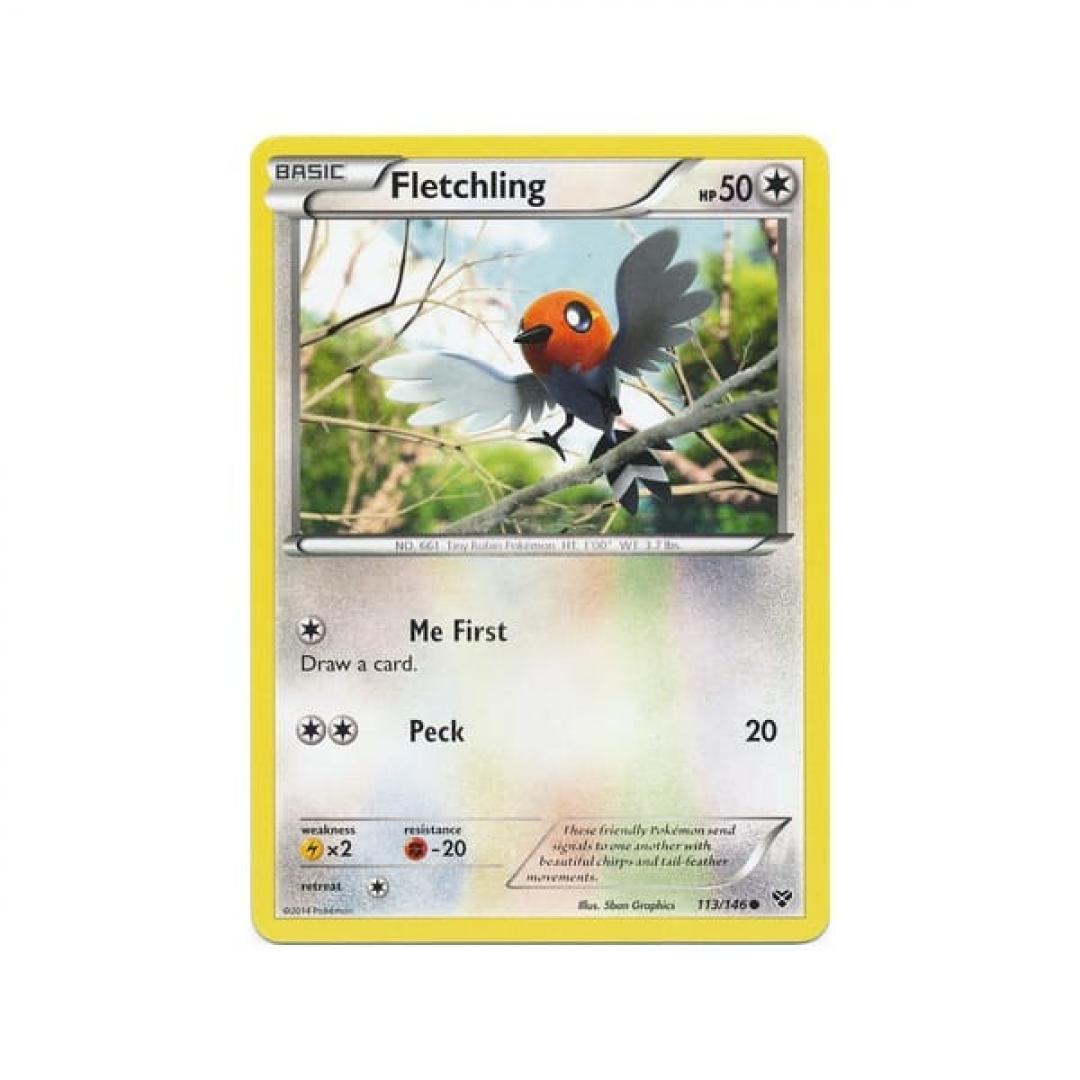 Pokemon XY:  Fletchling 113/146 Base Set Single Card